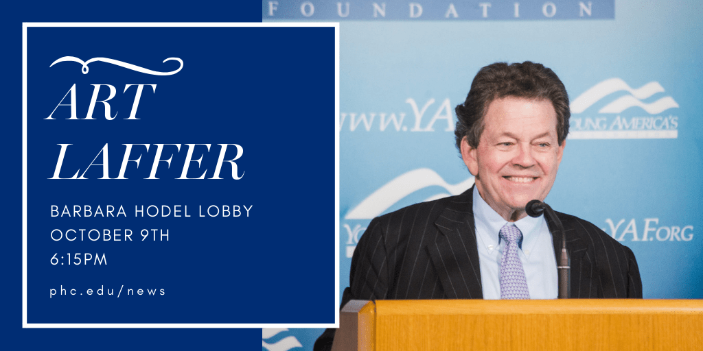 Economist Art Laffer is Coming to Patrick Henry College